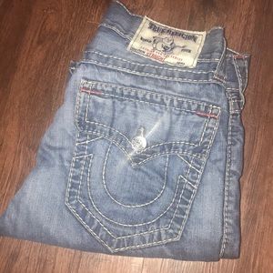True religion men jeans 30 waist / 34 length
